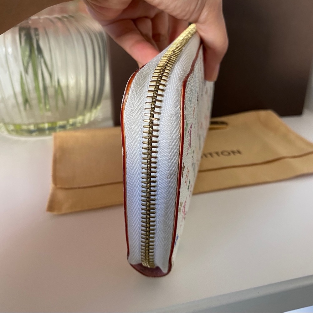 Louis Vuitton zippy multicolor white mc wallet - Picture 6 of 15